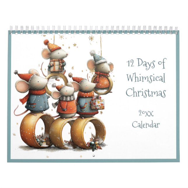 Calendario 12 Días de Navidad Caprichosa  (Tapa)