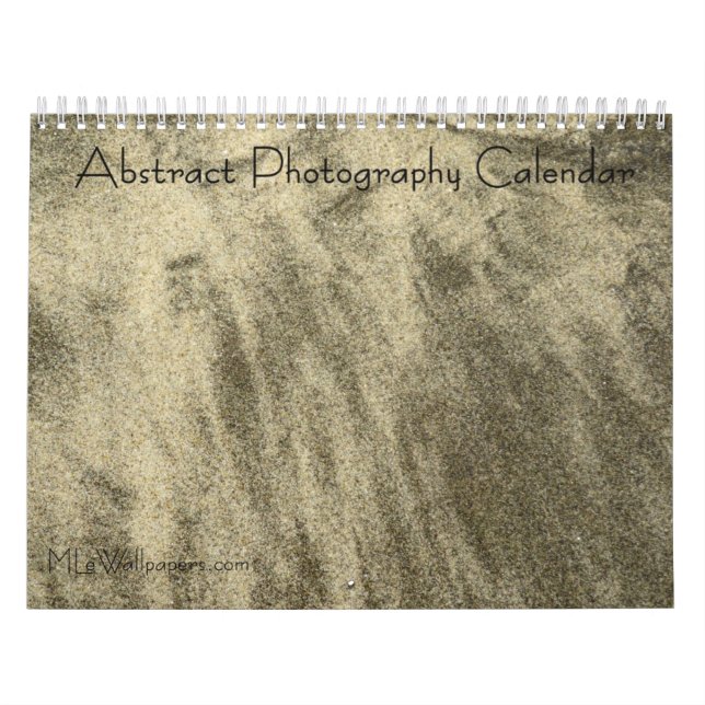 Calendario 12 Meses de Fotografía Abstracta, 5ta Edición (Tapa)