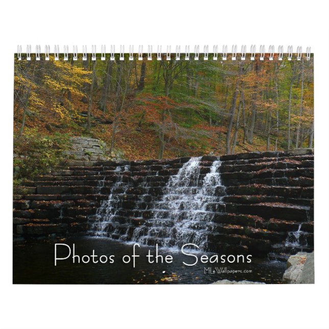 Calendario 12 Meses de Fotos de las Estaciones, 2ª Edición (Tapa)