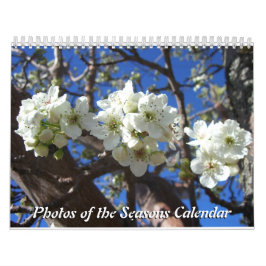 Calendario 12 meses de fotos de las estaciones, décima edició