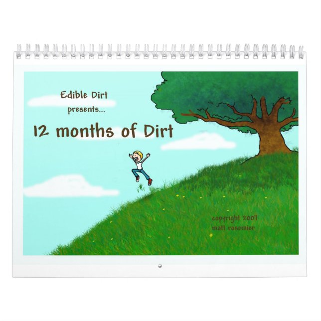 Calendario 12 meses de suciedad (Tapa)