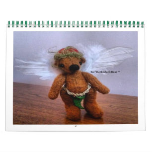 Calendario 12 meses del oso Ker'Dunkedunk