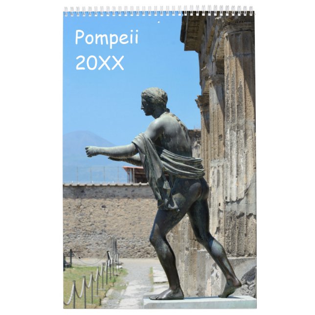 Calendario 12 meses Pompeya (Italia) (Tapa)
