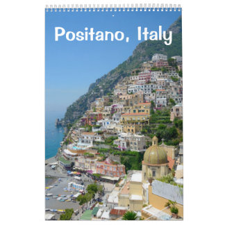 Calendario 12 meses Positano