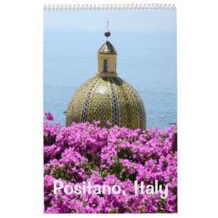 Calendario 12 meses Positano