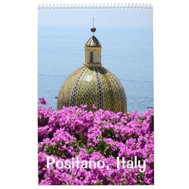 Calendario 12 meses Positano (Tapa)