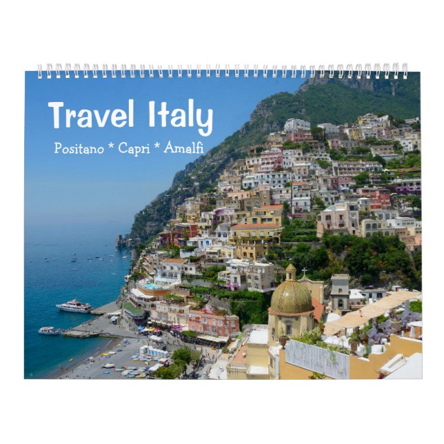 Calendario 12 meses Viajes Italia (Tapa)