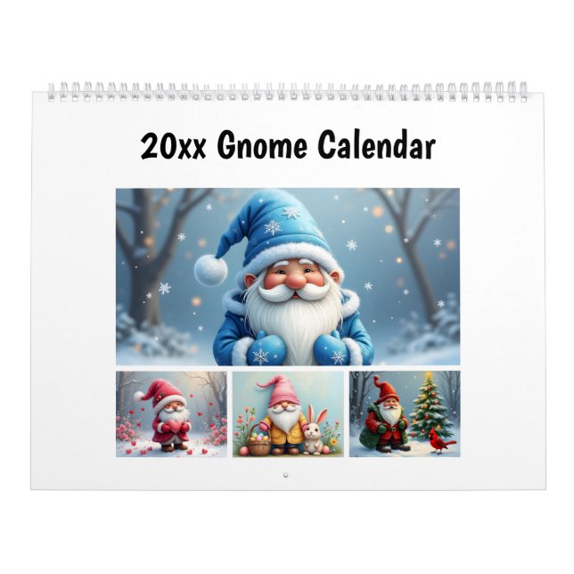 Calendario 12 Month Gnome  (Tapa)