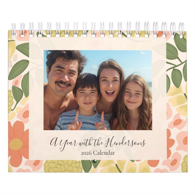 Calendario 12-Month Photo Calendar – Holiday Gift (Tapa)