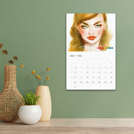 Calendario 12 Tipos de temporada Análisis estacional de color