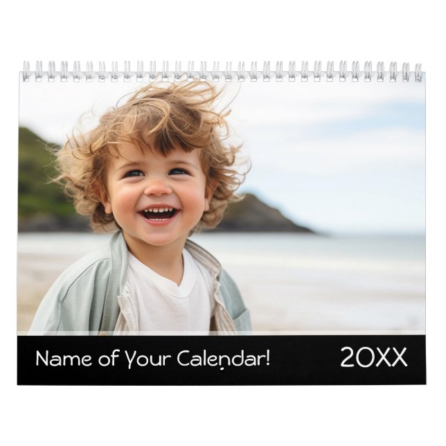 Calendario 14 Foto con cobertura completa - Personalizada (Tapa)