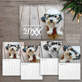 Calendario 14 Foto - Tipo Caprichoso de Cobertura Completa