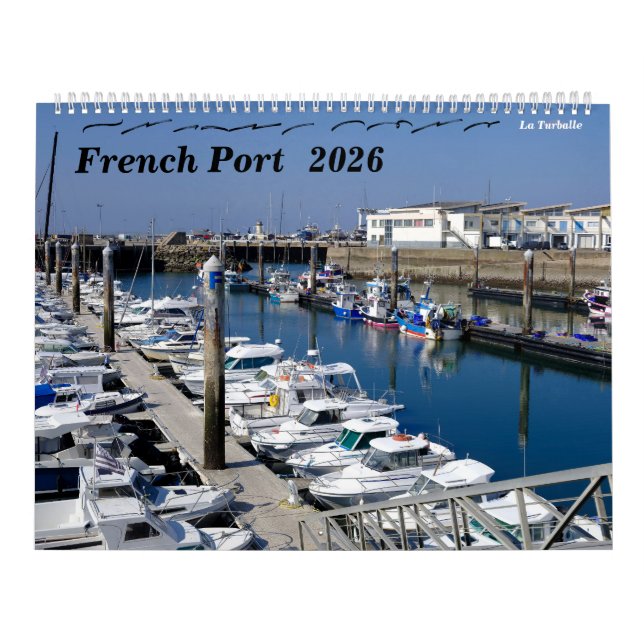 Calendario 14 photos of French ports (Tapa)