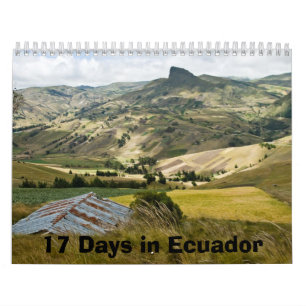 Calendario 17 días en Ecuador