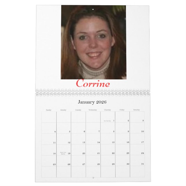 Calendario 2007 de la familia de Gangl (Jan 2026)