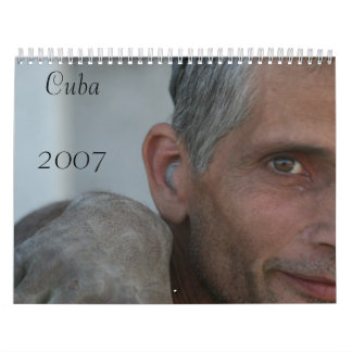 Calendario 2007 de la foto de Cuba