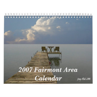 Calendario 2007 del área de Fairmont