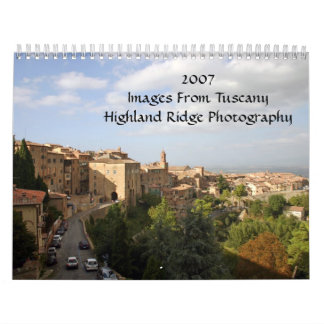 Calendario 2007Images de TuscanyHighland Ridg…