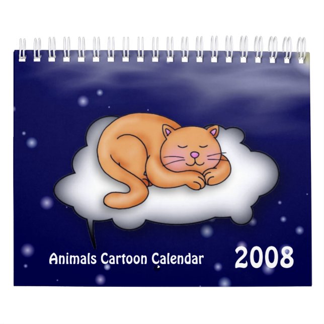 Calendario 2008/2009 de los Personalizados de anim (Tapa)