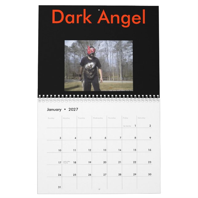 Calendario 2008 de BZW (Jan 2027)