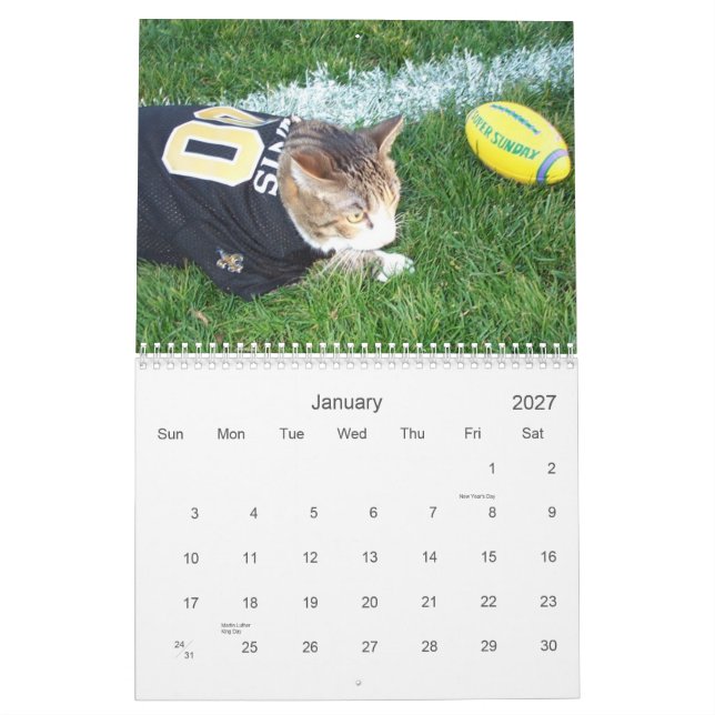 Calendario 2008 de Emma (Jan 2027)