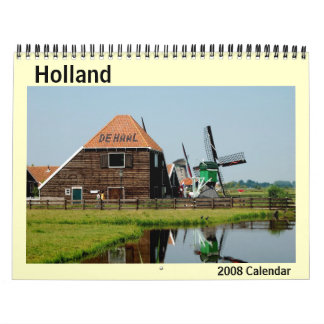Calendario 2008 de la foto de Holanda