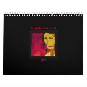 Calendario 2008 de la música y del arte de Chris
