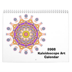 Calendario 2008 del arte del caleidoscopio
