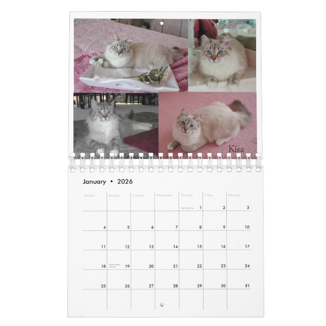 Calendario 2008 gatos siberianos Calendar2 SM (Jan 2026)