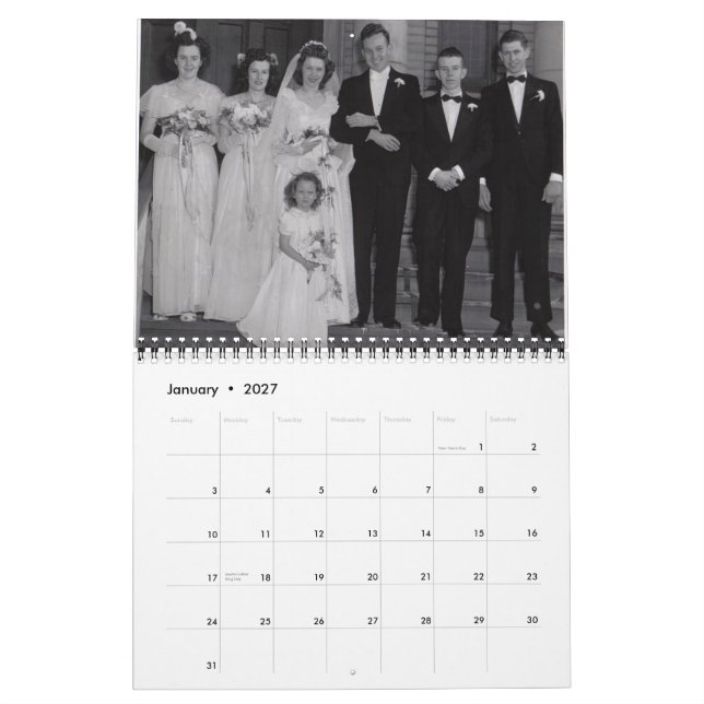 Calendario 2009 de Hoefleins (Jan 2027)
