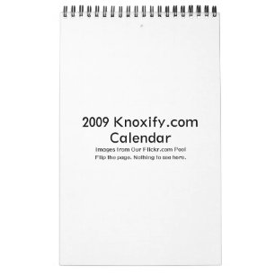 calendario 2009 de Knoxify.com