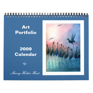 Calendario 2009 de la cartera del arte
