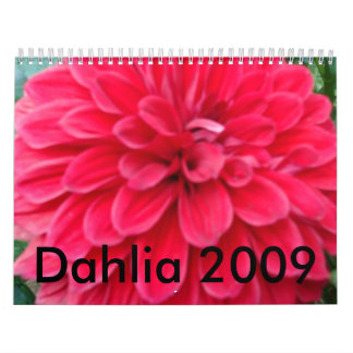 Calendario 2009 de la dalia