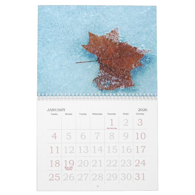 Calendario 2009 de la fotografía de la naturaleza (Jan 2026)