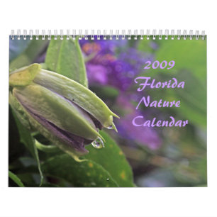 Calendario 2009 de la naturaleza de la Florida