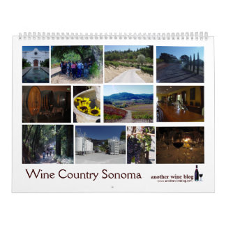 Calendario 2009 de Sonoma del país vinícola (AWB)