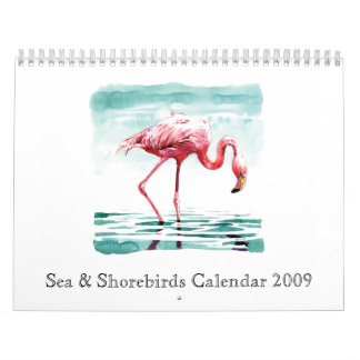 Calendario 2009 del mar y de las aves costeras