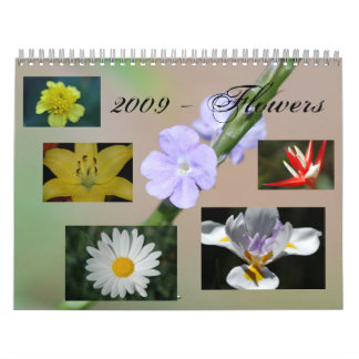 Calendario 2009 - Flores