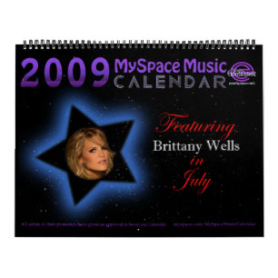 Calendario 2009 MYSPACEMUSICCALENDAR que ofrecen los POZOS de