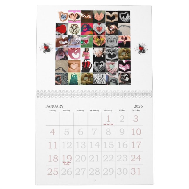 Calendario 2009, te amo (Jan 2026)
