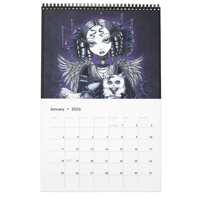 Calendario 2010-2011 del arte de Myka Jelina (Jan 2026)
