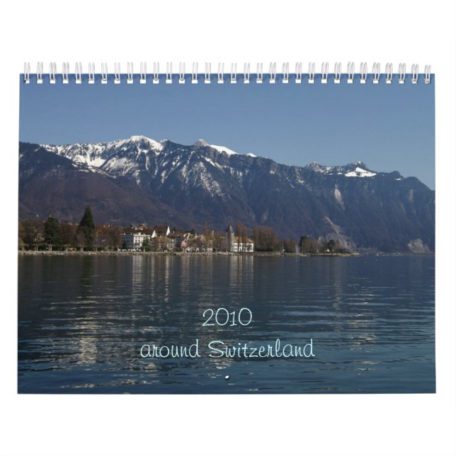 Calendario 2010 alrededor de Suiza (Tapa)
