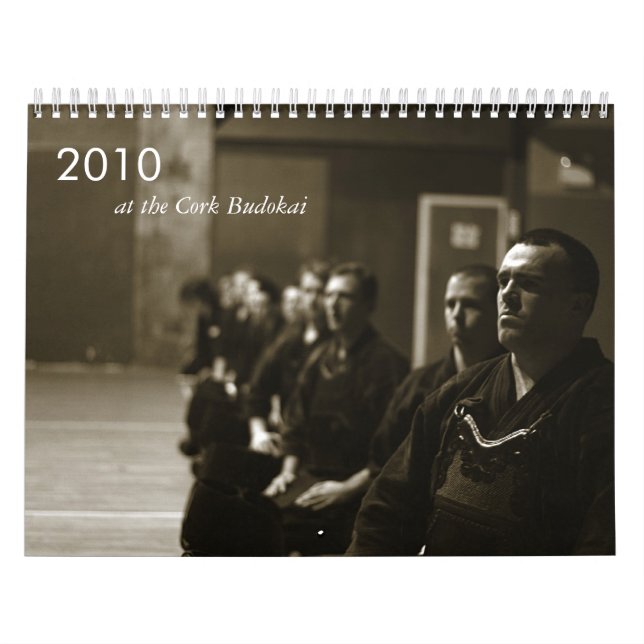Calendario 2010 de Budokai del corcho (Tapa)