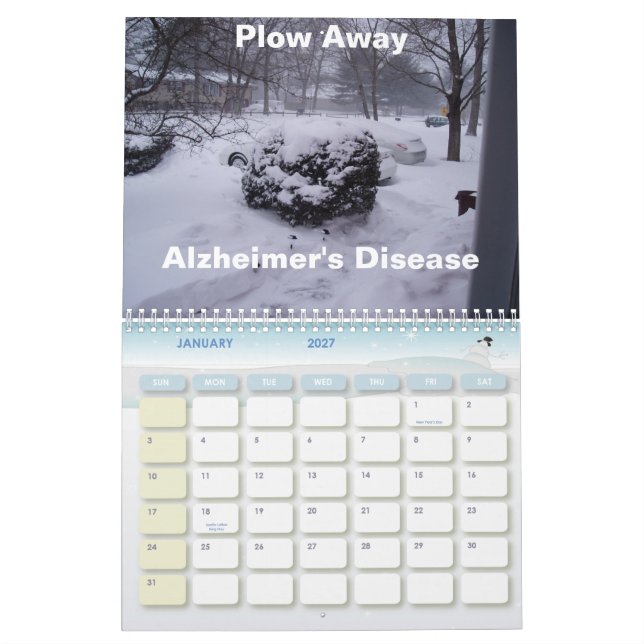 Calendario 2010 de la conciencia de Alzheimer… (Jan 2027)