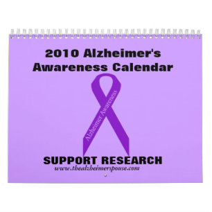 Calendario 2010 de la conciencia de Alzheimer…