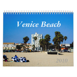 Calendario 2010 de la playa de Venecia