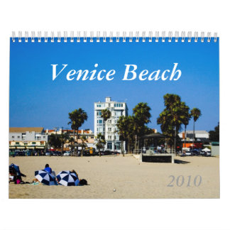 Calendario 2010 de la playa de Venecia