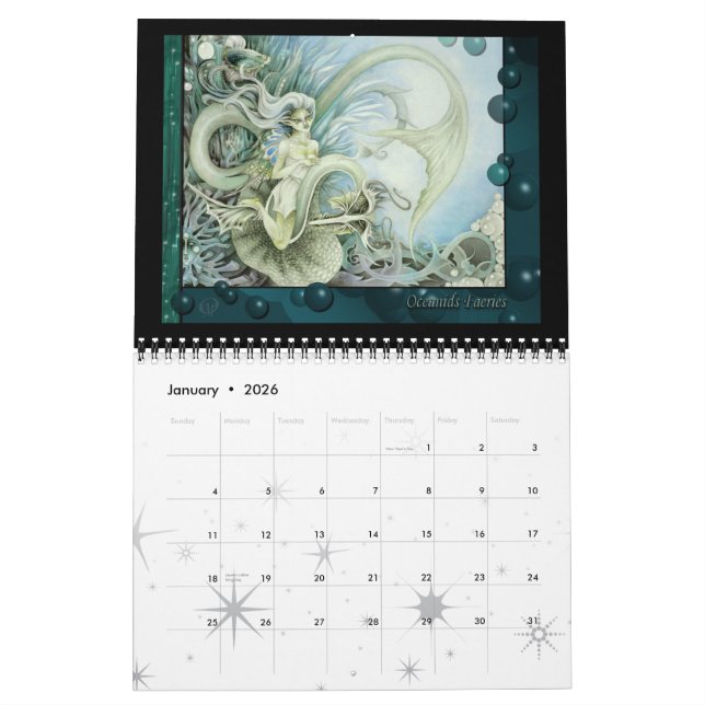 Calendario 2010 de Magick del Faery (Jan 2026)