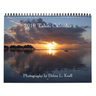 Calendario 2010 de Tahití