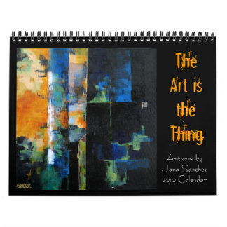 Calendario 2010 del arte de Jana Sánchez